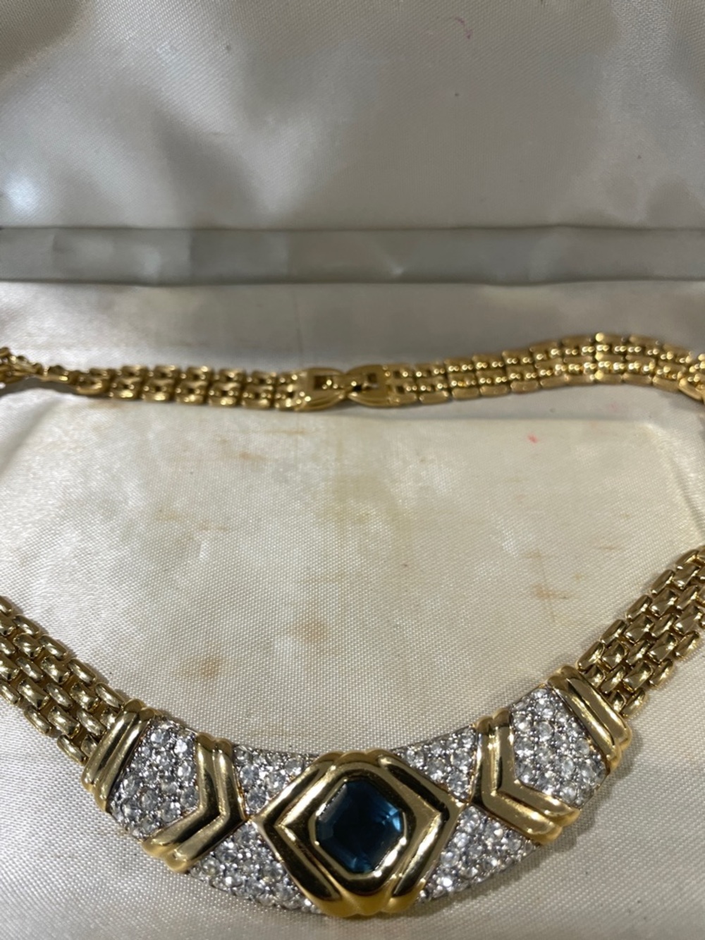 Nina Ricci Vintage Necklace with Swarovski Crystals